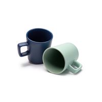 TAZZA IN CERAMICA OPACA SQUADRATA